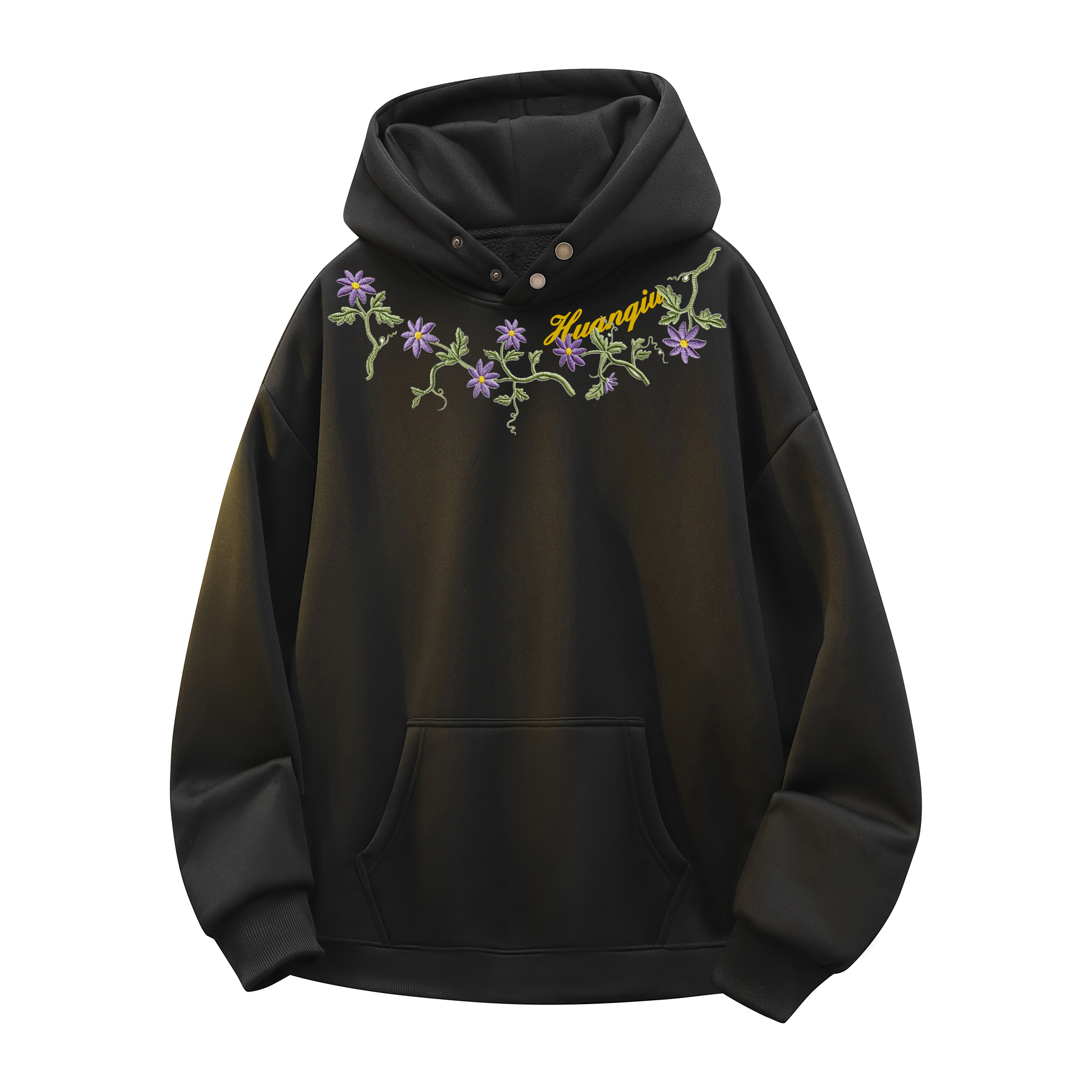 Толстовка Unisex Hooded Thickened Heavyweight HUANQIU, черный (fleece-lined)
Толстовка Unisex Hooded Thickened Heavyweight HUANQIU, черный (fleece-lined)