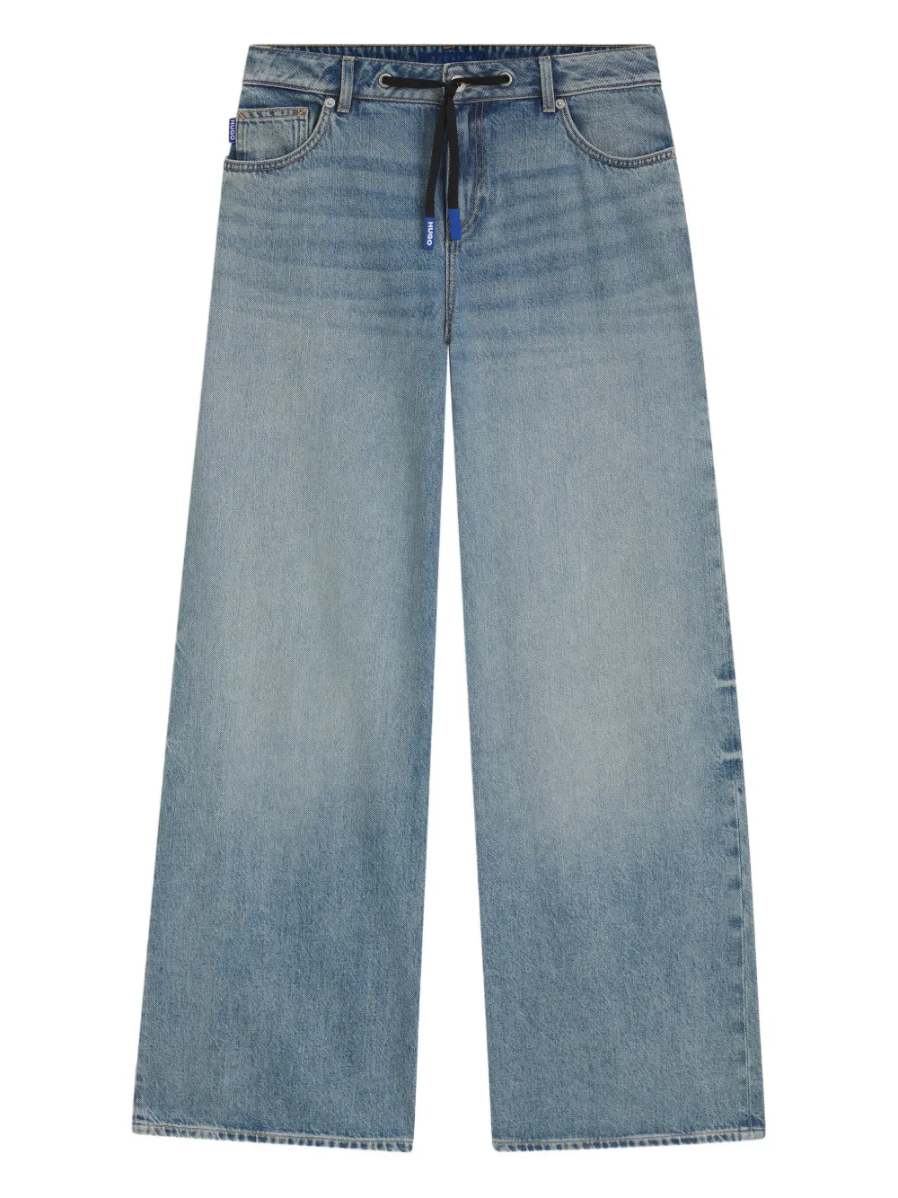 Джинсы с кулиской HUGO, синий 
Джинсы с кулиской HUGO, синий