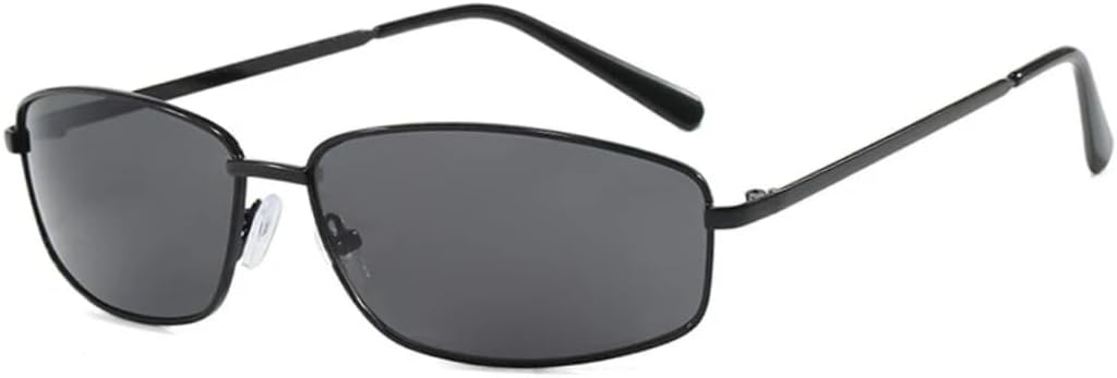 Солнцезащитные очки с защитой UV400 | Маленькая металлическая оправа, цветные линзы | Для женщин и мужчин, для занятий спортом на открытом воздухе и вождения DSVIGF, Black Gray
Солнцезащитные очки с защитой UV400 | Маленькая металлическая оправа, цветные линзы | Для женщин и мужчин, для занятий спортом на открытом воздухе и вождения DSVIGF, Black Gray