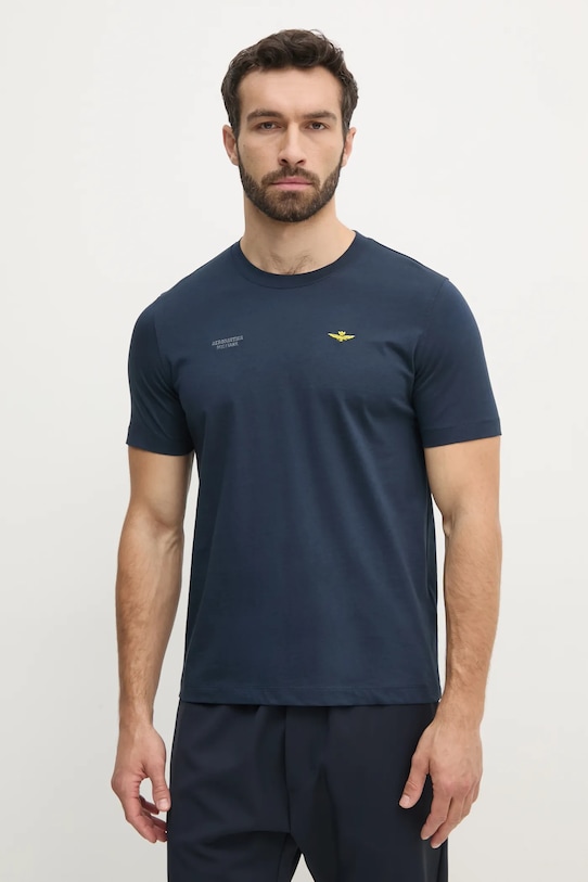 Хлопковая футболка Aeronautica Militare, темно-синий
Хлопковая футболка Aeronautica Militare, темно-синий