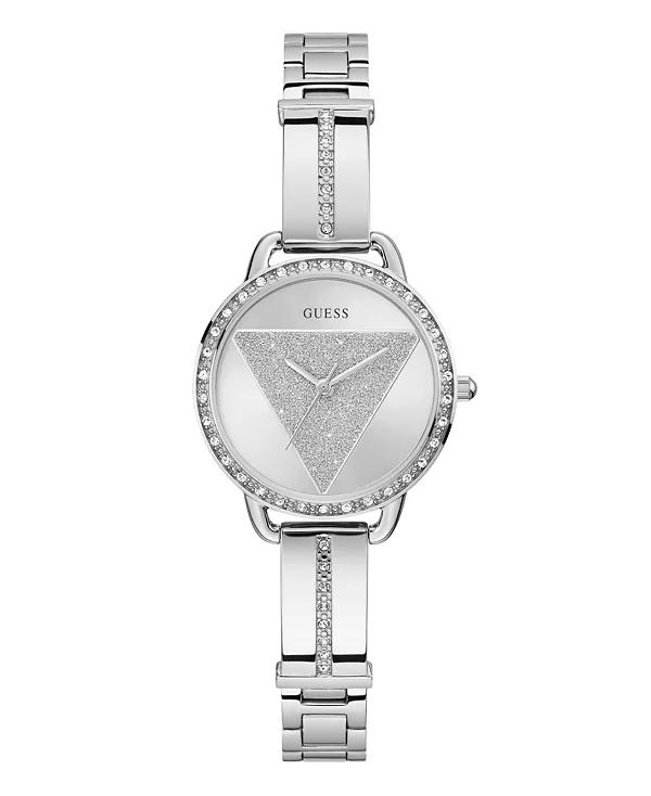 Женские аналоговые часы из нержавеющей стали серебристого цвета, 30 мм Guess, silver-tone
Женские аналоговые часы из нержавеющей стали серебристого цвета, 30 мм Guess, silver-tone