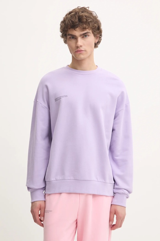 Хлопковая толстовка Pangaia, фиолетовый
Хлопковая толстовка Pangaia, фиолетовый