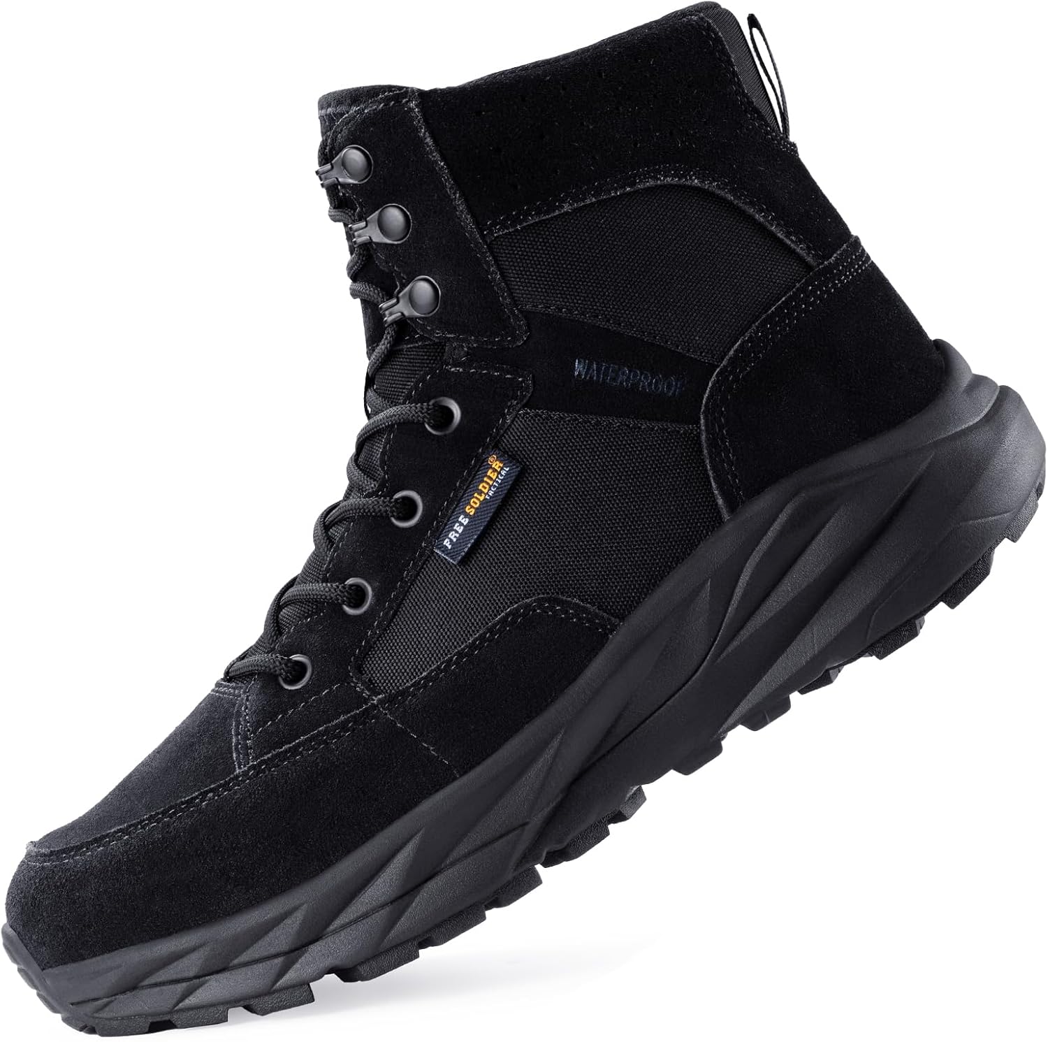 Мужские прочные рабочие ботинки FREE SOLDIER, высота голенища 15 см, легкие, водонепроницаемые, походные, из замшевой кожи, тактические ботинки, черный
Мужские прочные рабочие ботинки FREE SOLDIER, высота голенища 15 см, легкие, водонепроницаемые, походные, из замшевой кожи, тактические ботинки, черный