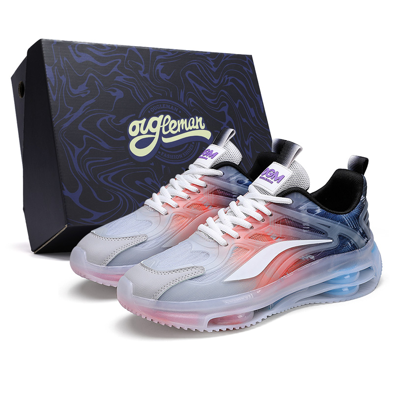 OUGLEMEN Амортизирующие и дышащие низкие кеды унисекс серо-оранжевые, цвет Gray Orange
OUGLEMEN Амортизирующие и дышащие низкие кеды унисекс серо-оранжевые, цвет Gray Orange