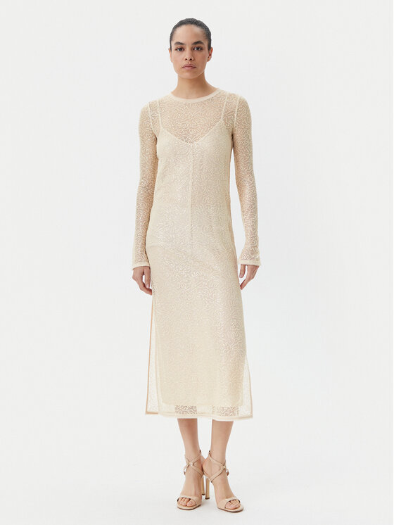 Коктейльное платье стандартный крой 104709 A2EX Pinko, бежевый
Коктейльное платье стандартный крой 104709 A2EX Pinko, бежевый