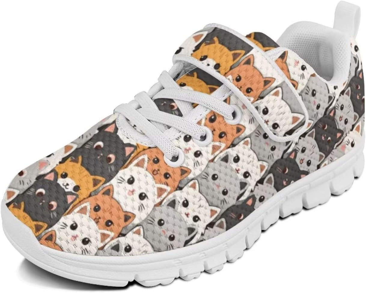 Кроссовки с животным принтом для мальчиков и девочек, обувь для ходьбы, модный дизайн, с одной пряжкой, теннисные кроссовки, дышащие, легкие, идеальные для детей Watdotory, Cute Happy Cat
Кроссовки с животным принтом для мальчиков и девочек, обувь для ходьбы, модный дизайн, с одной пряжкой, теннисные кроссовки, дышащие, легкие, идеальные для детей Watdotory, Cute Happy Cat