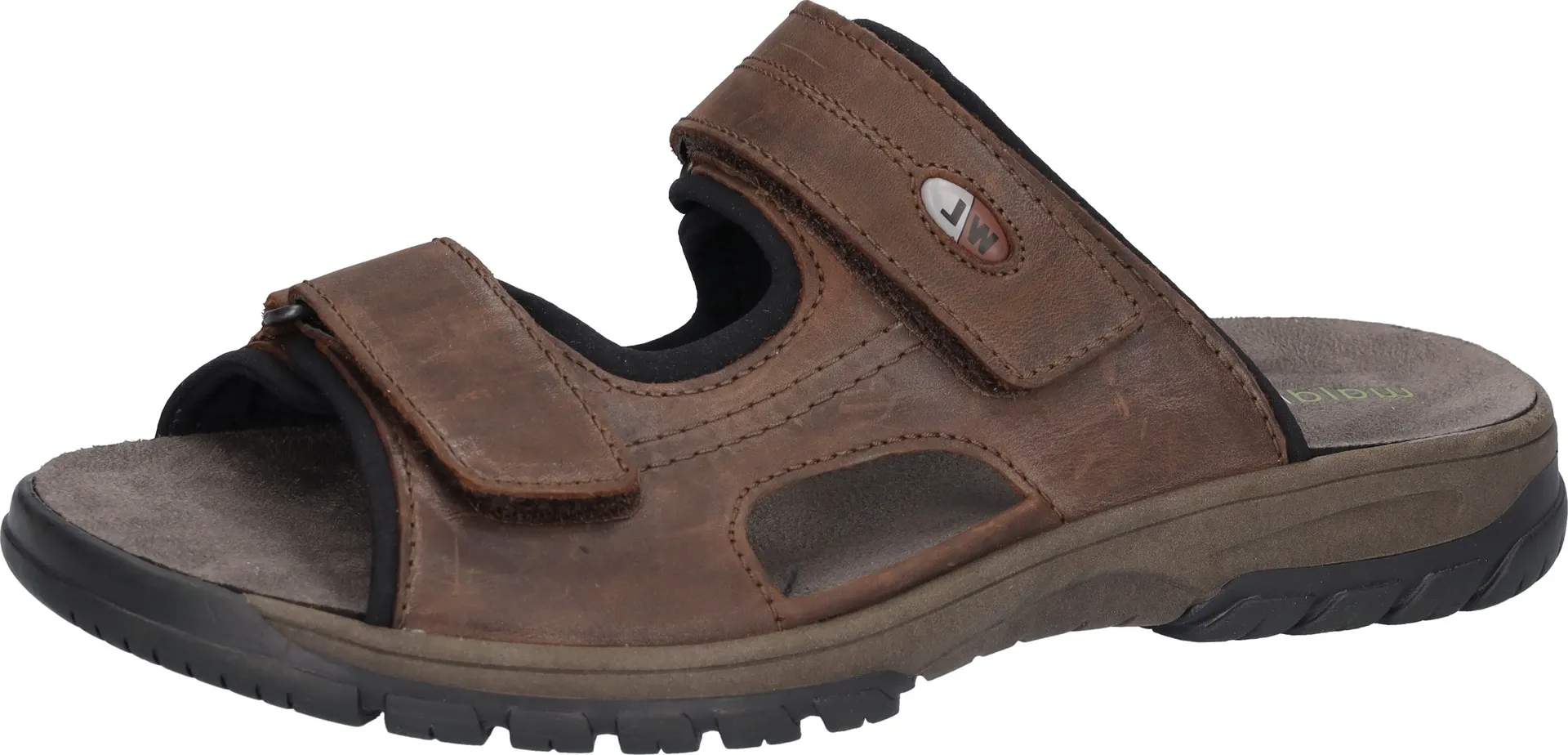 Мюли Waldläufer "Harald", летняя обувь, тапочки, обувь на липучке, ширина H (= очень широкая), коричневый
Мюли Waldläufer "Harald", летняя обувь, тапочки, обувь на липучке, ширина H (= очень широкая), коричневый