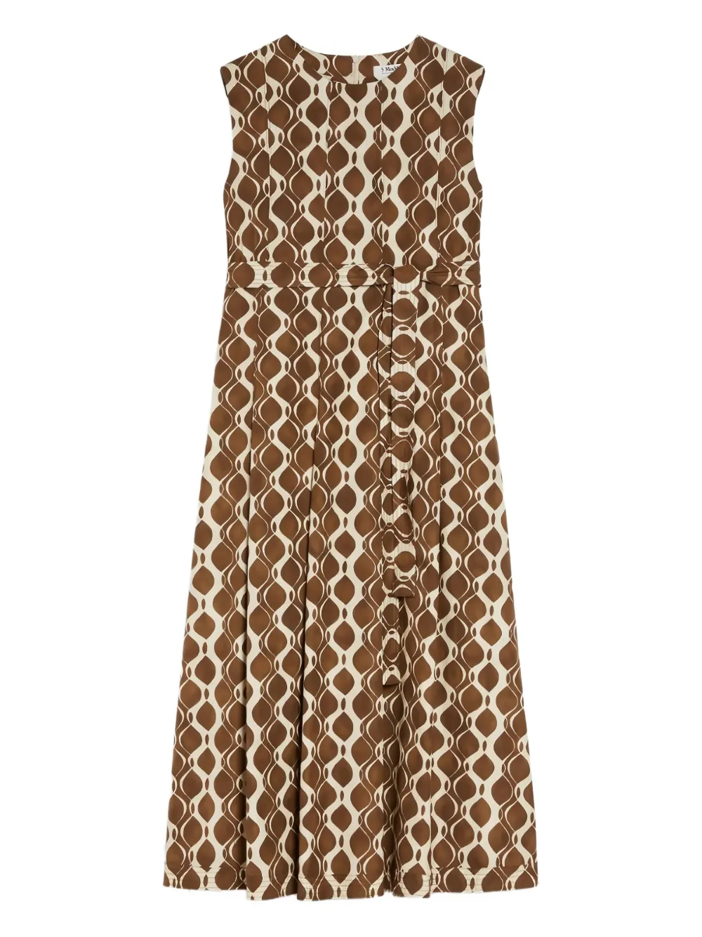 Платье без рукавов с геометрическим принтом 'S Max Mara
Платье без рукавов с геометрическим принтом 'S Max Mara