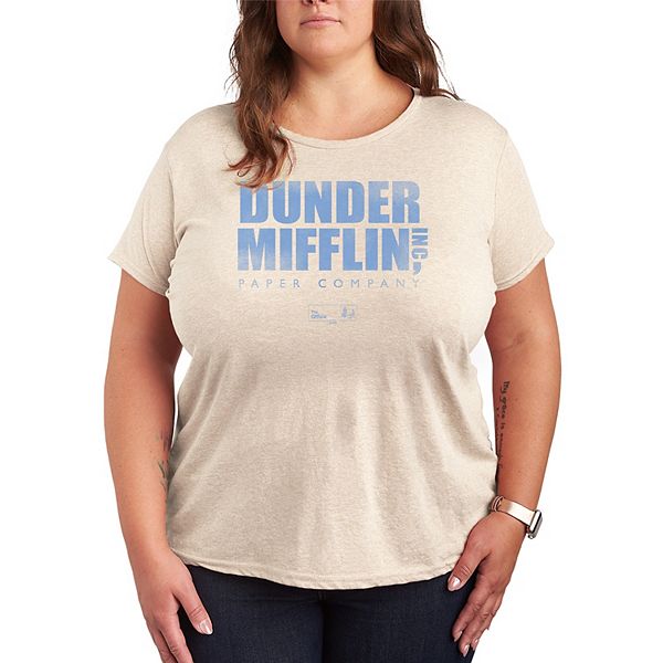 Футболка с принтом Dunder Mifflin в винтажном стиле Plus size Licensed Character, Birch
Футболка с принтом Dunder Mifflin в винтажном стиле Plus size Licensed Character, Birch