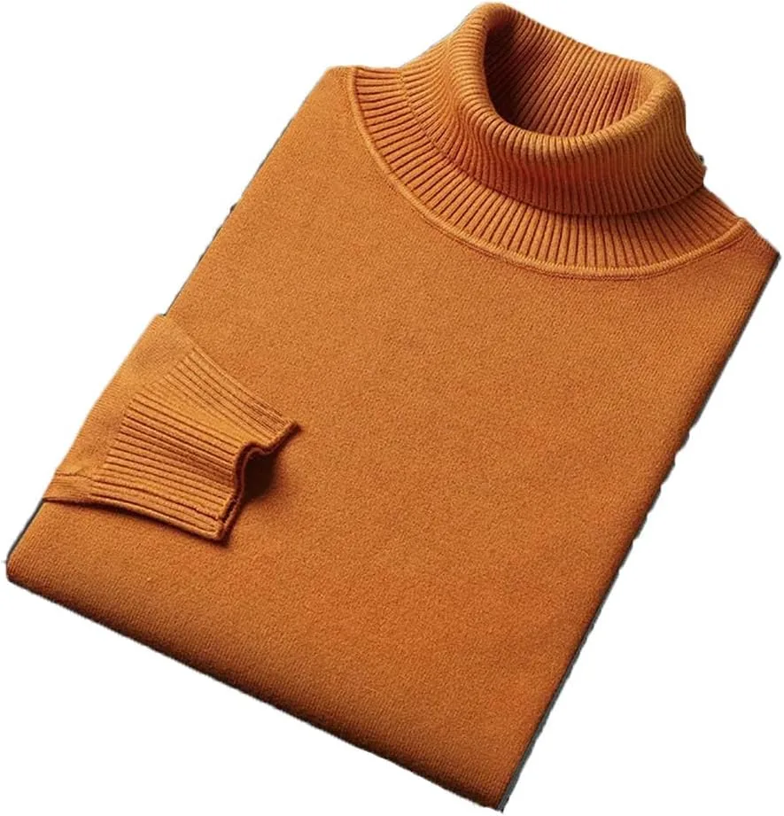 Мужской вязаный свитер Slim High Neck
Мужской вязаный свитер Slim High Neck