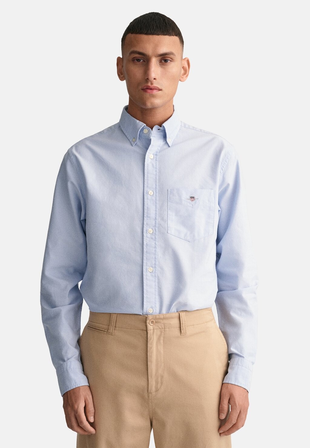 Рубашка Reg Oxford Shirt GANT, цвет light blue
Рубашка Reg Oxford Shirt GANT, цвет light blue