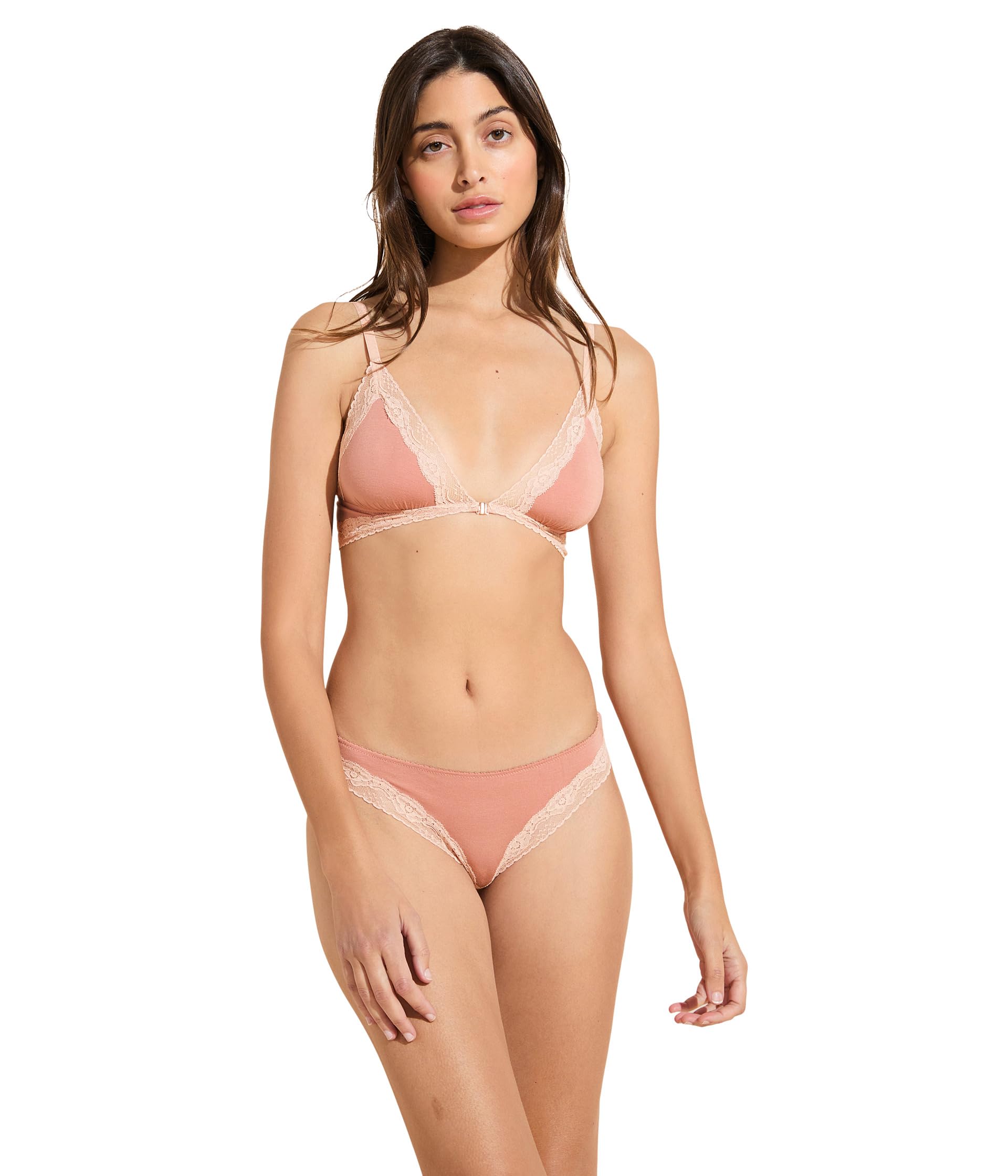 Бралетт Eberjey Flora Front Closure Bralette, розовый
Бралетт Eberjey Flora Front Closure Bralette, розовый