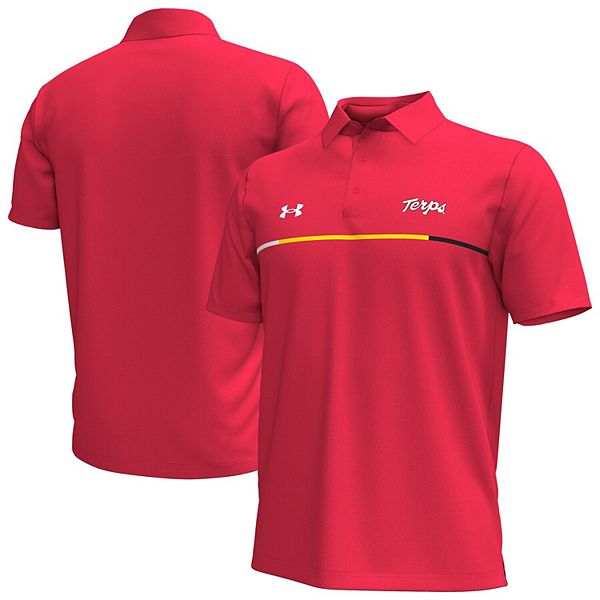 Мужская красная поло Maryland Terrapins Playoff Chest Stripe Performance Under Armour
Мужская красная поло Maryland Terrapins Playoff Chest Stripe Performance Under Armour