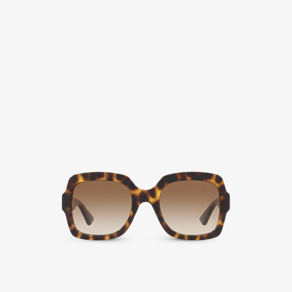 Солнцезащитные очки GG1337S в прямоугольной оправе из ацетата ацетата Gucci, коричневый
Солнцезащитные очки GG1337S в прямоугольной оправе из ацетата ацетата Gucci, коричневый