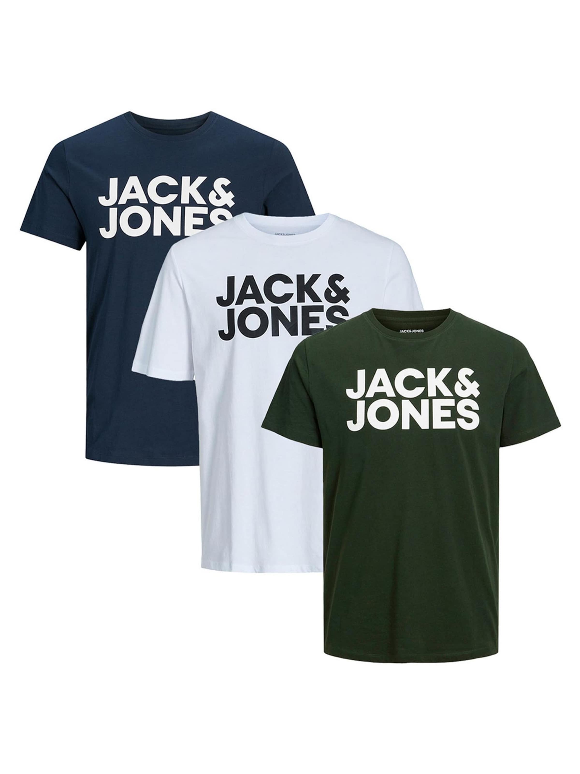 JACK & JONES Футболка 'Corp' в цвете Off White
JACK & JONES Футболка 'Corp' в цвете Off White