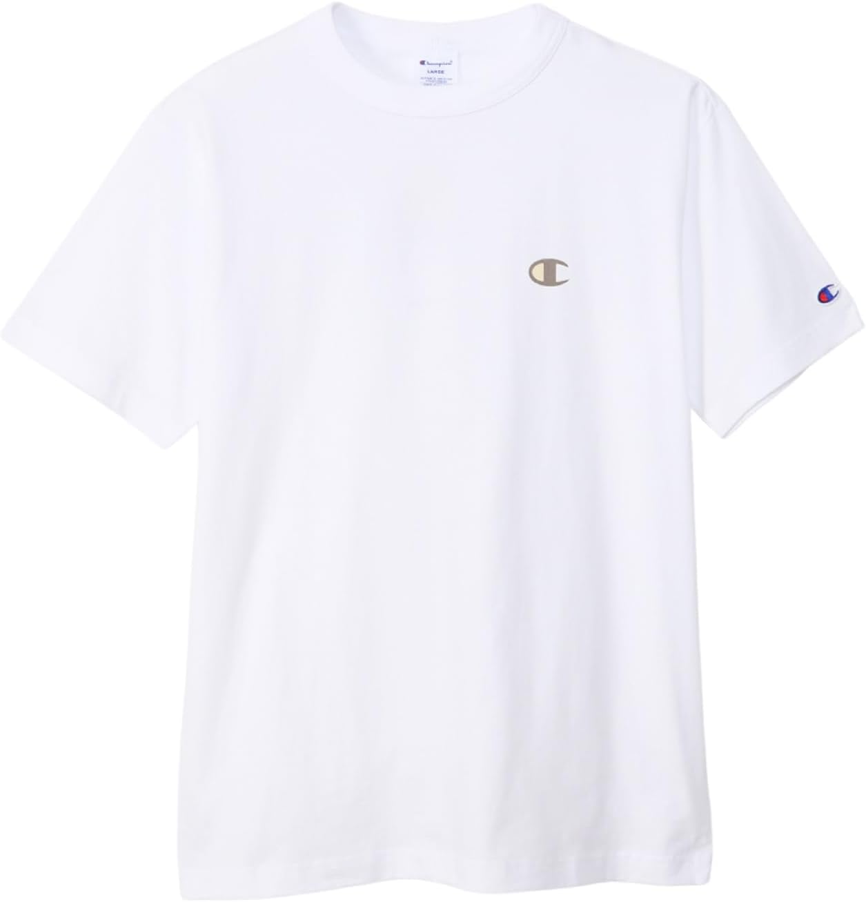 Мужская футболка Champion с коротким рукавом и круглым вырезом, 100% хлопок, логотип One-Point, базовая модель, C3-Z348, белый
Мужская футболка Champion с коротким рукавом и круглым вырезом, 100% хлопок, логотип One-Point, базовая модель, C3-Z348, белый