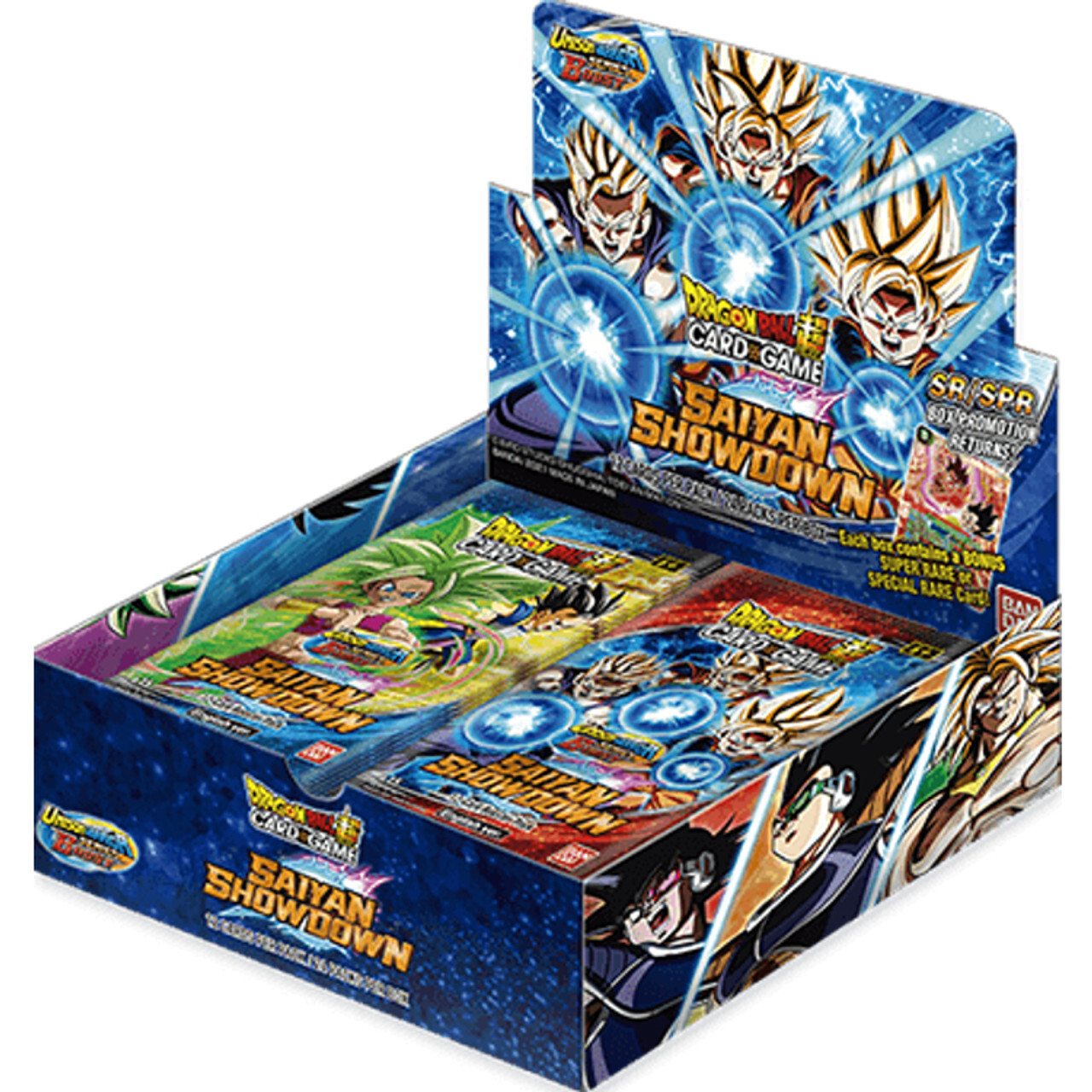 Карточная игра Dragon Ball Super TCG: Saiyan Showdown B15 - Booster Box w/ Buy Box Promo*
Карточная игра Dragon Ball Super TCG: Saiyan Showdown B15 - Booster Box w/ Buy Box Promo*