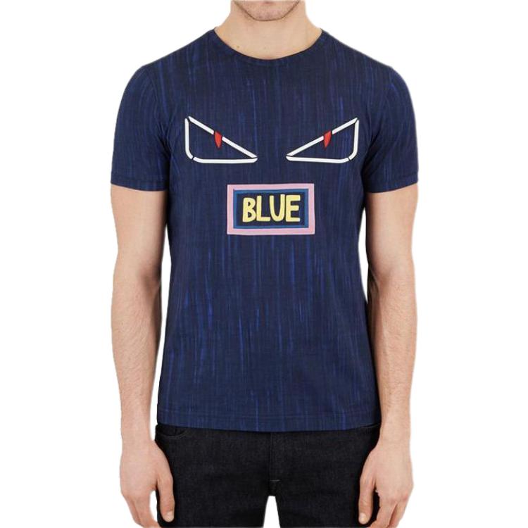 FENDI Футболка мужская синяя
FENDI Футболка мужская синяя