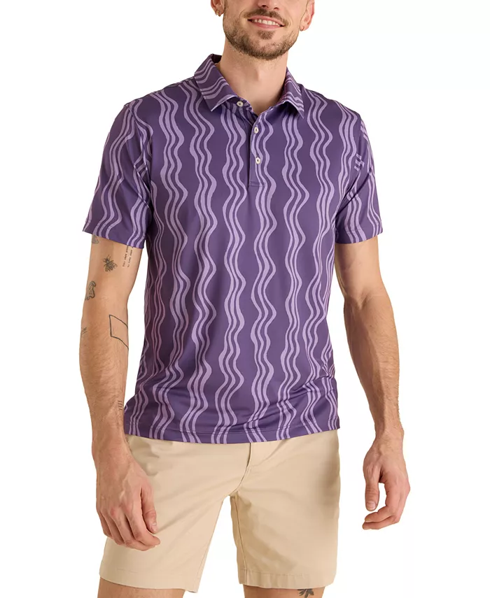 Мужская поло The Wavy Daze Performance Chubbies, фиолетовый
Мужская поло The Wavy Daze Performance Chubbies, фиолетовый