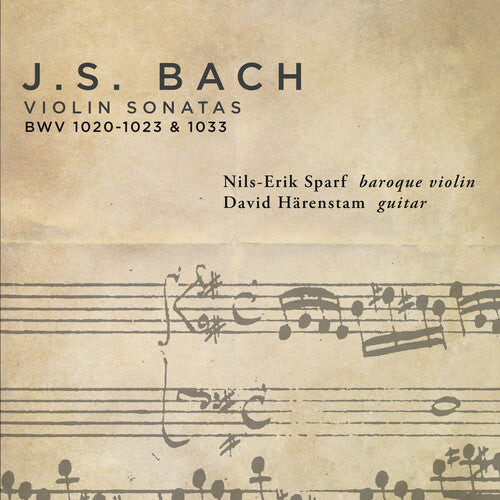 CD диск Bach, J.S. / Sparf / Harenstam: Violin Sonatas
CD диск Bach, J.S. / Sparf / Harenstam: Violin Sonatas