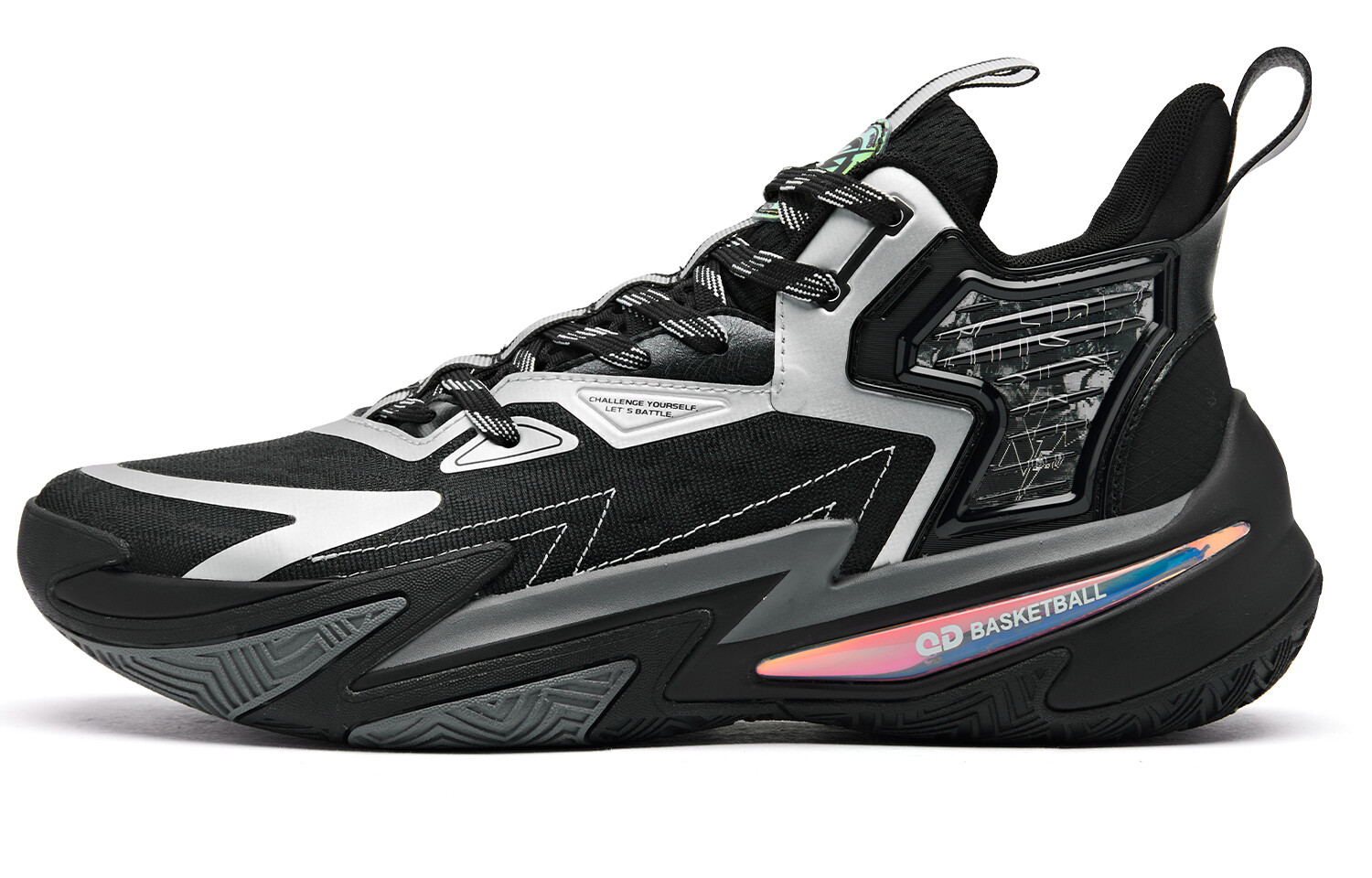 Баскетбольные кроссовки Broken Shadow 5 мужские низкие черные Qiaodan
Баскетбольные кроссовки Broken Shadow 5 мужские низкие черные Qiaodan