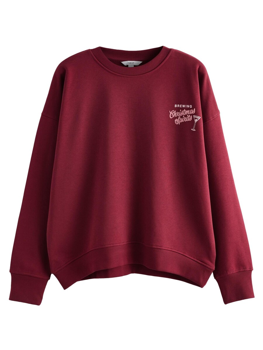 Свитер Next Sweatshirt, бордовый
Свитер Next Sweatshirt, бордовый