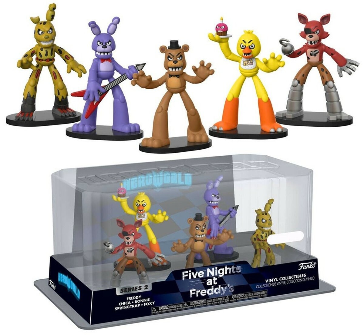 Funko Five Nights at Freddy's, коллекционная фигурка, Five Nights at Freddy's, Чика, Бонни, Фредди, Фокси, Спрингтрап Funko POP!
Funko Five Nights at Freddy's, коллекционная фигурка, Five Nights at Freddy's, Чика, Бонни, Фредди, Фокси, Спрингтрап Funko POP!