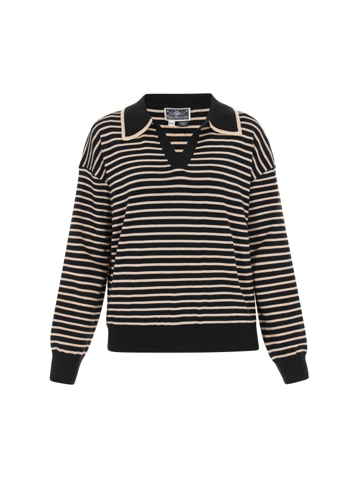 Женский свитер черного цвета DreiMaster Maritim
Женский свитер черного цвета DreiMaster Maritim