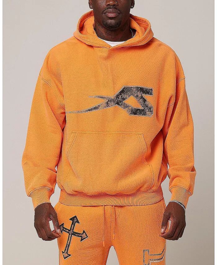 Мужская толстовка с капюшоном SSIX Vintage SAINT MORTA, оранжевый
Мужская толстовка с капюшоном SSIX Vintage SAINT MORTA, оранжевый