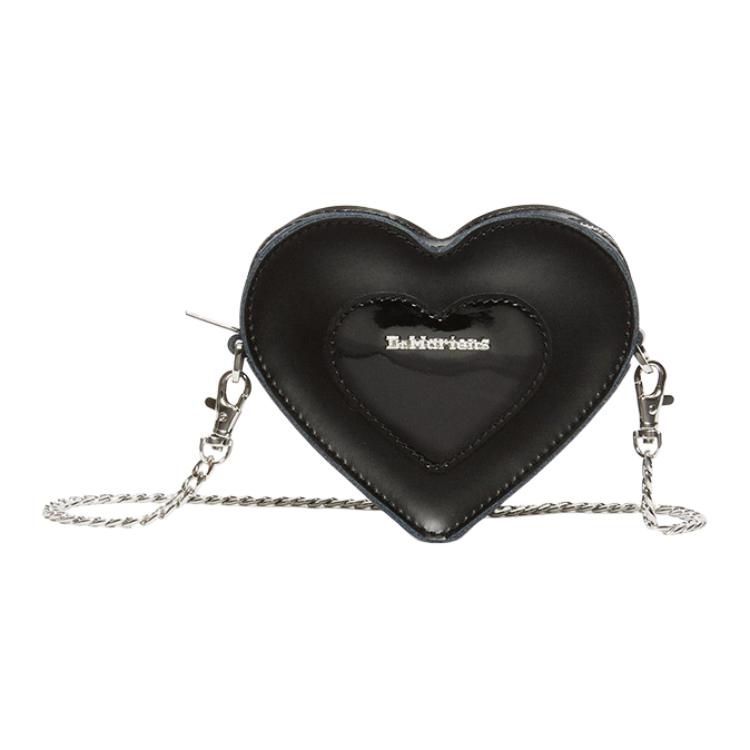Dr.Martens Кожаная сумка в форме сердца через плечо миниатюрная женская черная, Black
Dr.Martens Кожаная сумка в форме сердца через плечо миниатюрная женская черная, Black