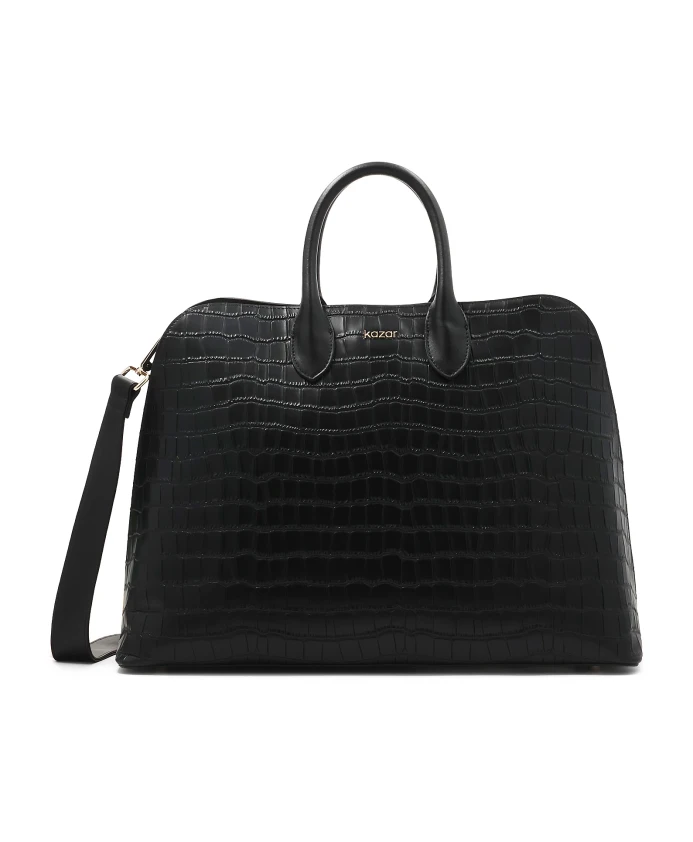 Сумка из тисненой кожи Kazar, черный
Сумка из тисненой кожи Kazar, черный