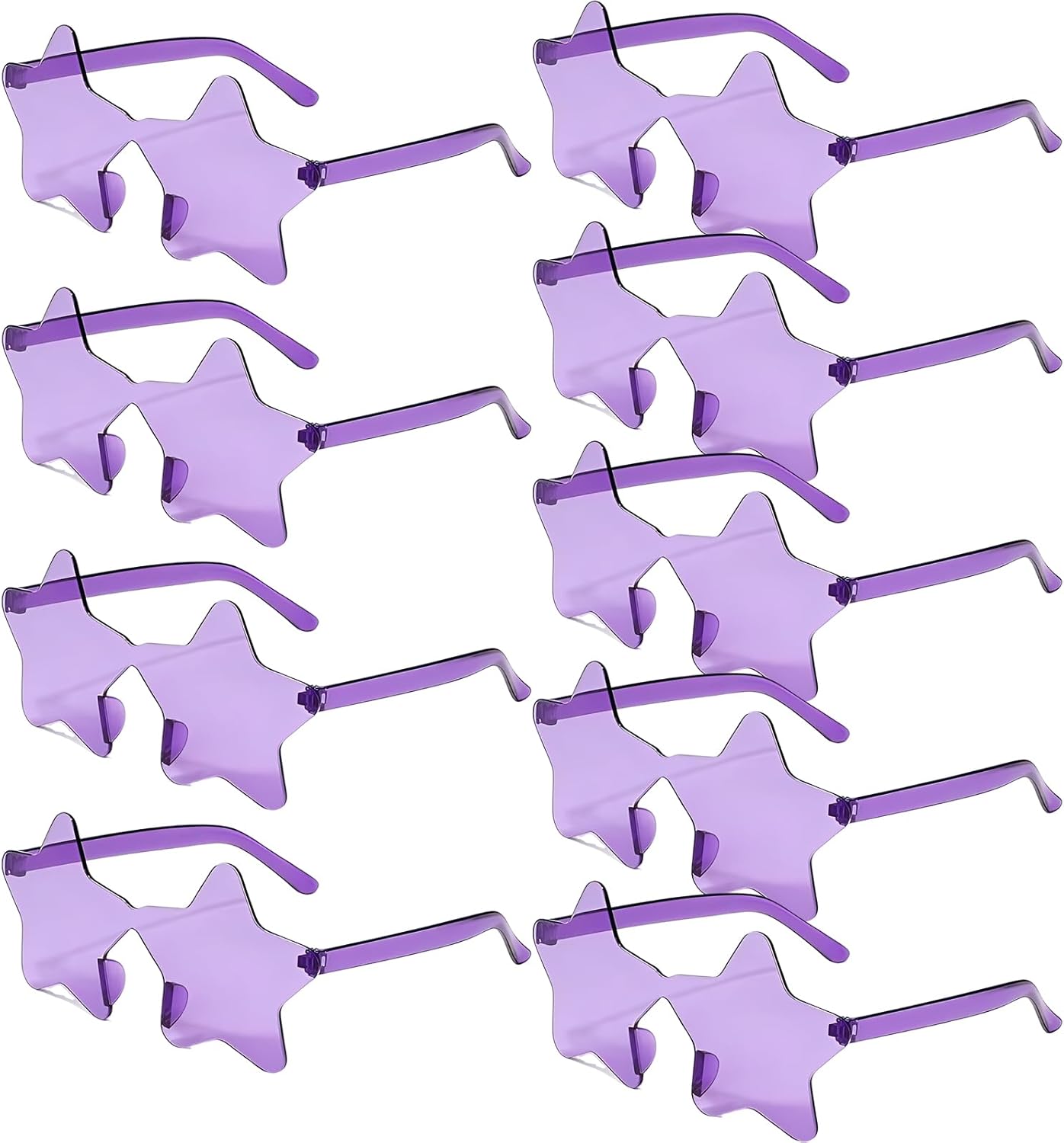 Набор из 9 солнцезащитных очков в форме звезды, разноцветные очки без оправы в форме звезды, универсальные сувениры для вечеринок на пляже, у бассейна и на открытом воздухе MIUSKATL, 9 Purple
Набор из 9 солнцезащитных очков в форме звезды, разноцветные очки без оправы в форме звезды, универсальные сувениры для вечеринок на пляже, у бассейна и на открытом воздухе MIUSKATL, 9 Purple