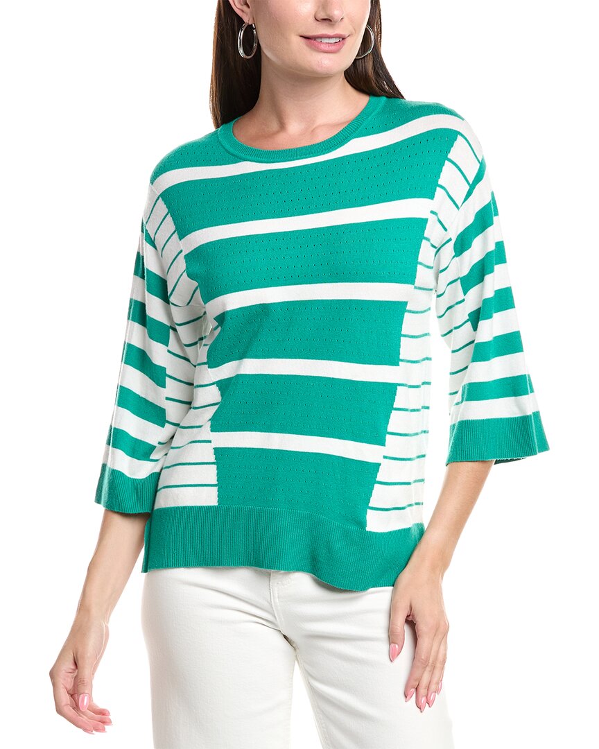 T Tahari Свитер с широкими рукавами, зеленый
T Tahari Свитер с широкими рукавами, зеленый