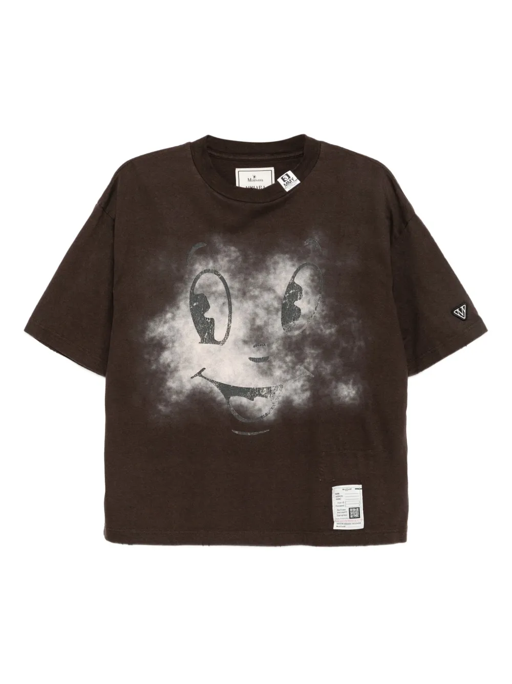 Футболка с графичным принтом Maison Mihara Yasuhiro, коричневый
Футболка с графичным принтом Maison Mihara Yasuhiro, коричневый