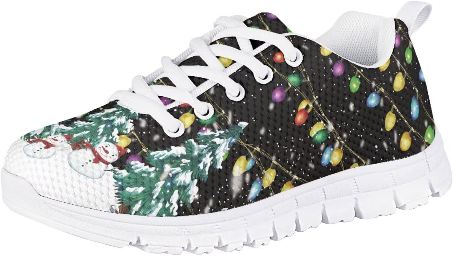 Рождественские кроссовки Forchrinse для девочек и мальчиков, легкие шнурованные ходовые кроссовки, повседневные беговые кроссовки с противоскользящей подошвой, Christmas Tree Snowman
Рождественские кроссовки Forchrinse для девочек и мальчиков, легкие шнурованные ходовые кроссовки, повседневные беговые кроссовки с противоскользящей подошвой, Christmas Tree Snowman