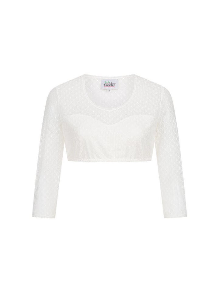 Блузка дирндль с длинными рукавами Лиза кремового цвета Nübler
Блузка дирндль с длинными рукавами Лиза кремового цвета Nübler