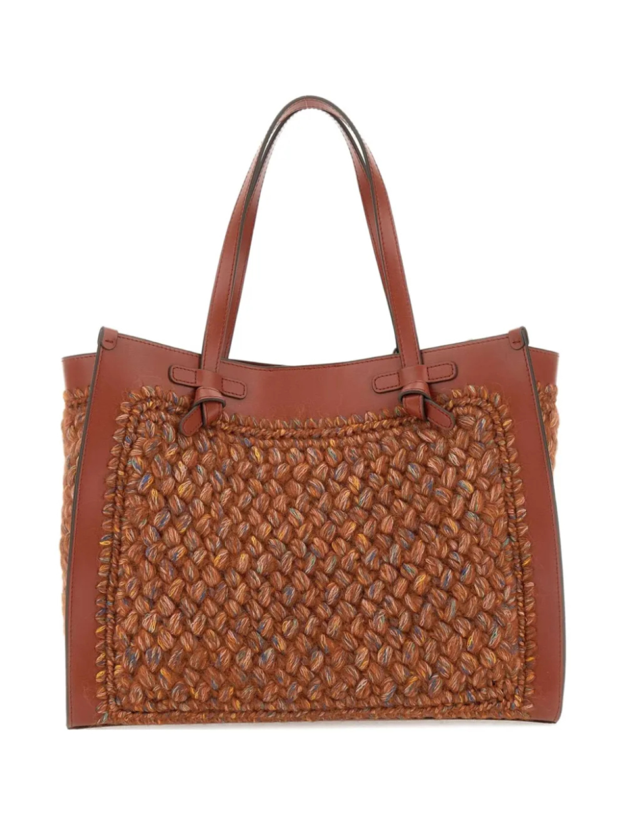 Плетеная сумка-тоут Miss Marcella MARCELLA CLUB, коричневый 
Плетеная сумка-тоут Miss Marcella MARCELLA CLUB, коричневый