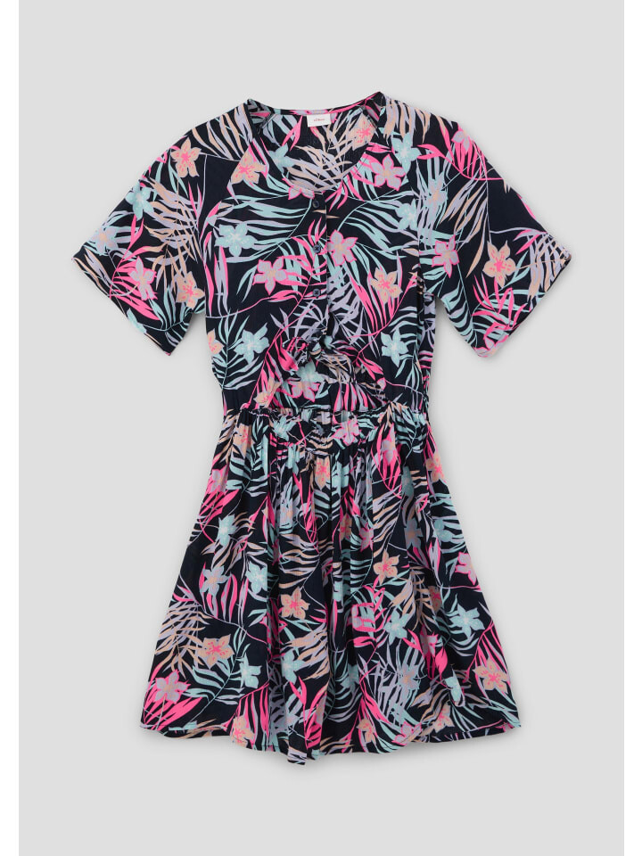 Платье s.Oliver, цвет blau/mehrfarbig
Платье s.Oliver, цвет blau/mehrfarbig