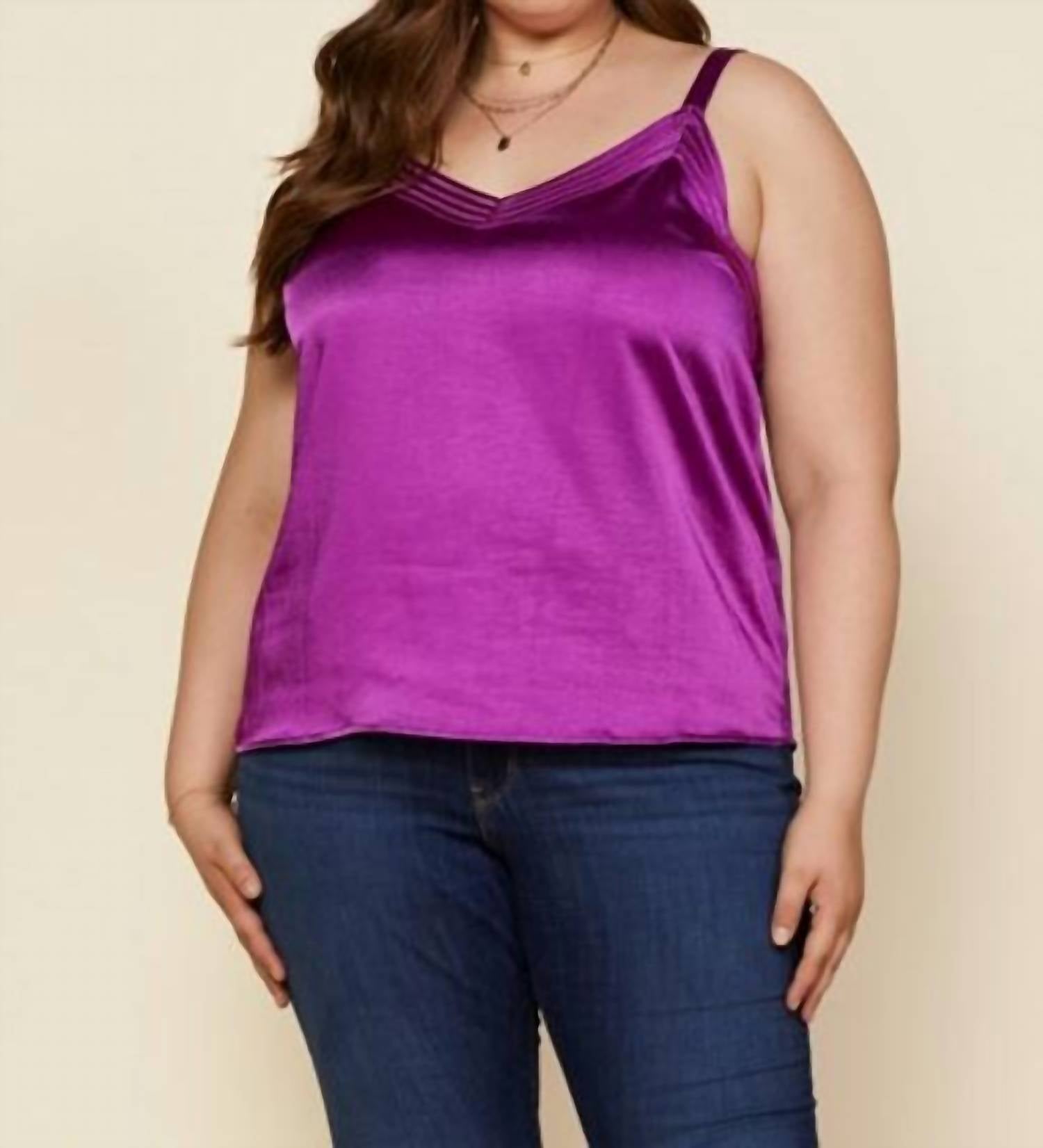 Аметистовая майка фиолетового цвета SKIES ARE BLUE
Аметистовая майка фиолетового цвета SKIES ARE BLUE