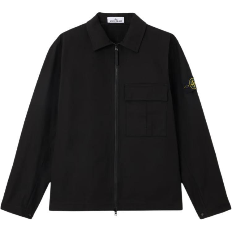 Рубашка Compass Patch Zipped Jacket STONE ISLAND, черный
Рубашка Compass Patch Zipped Jacket STONE ISLAND, черный
