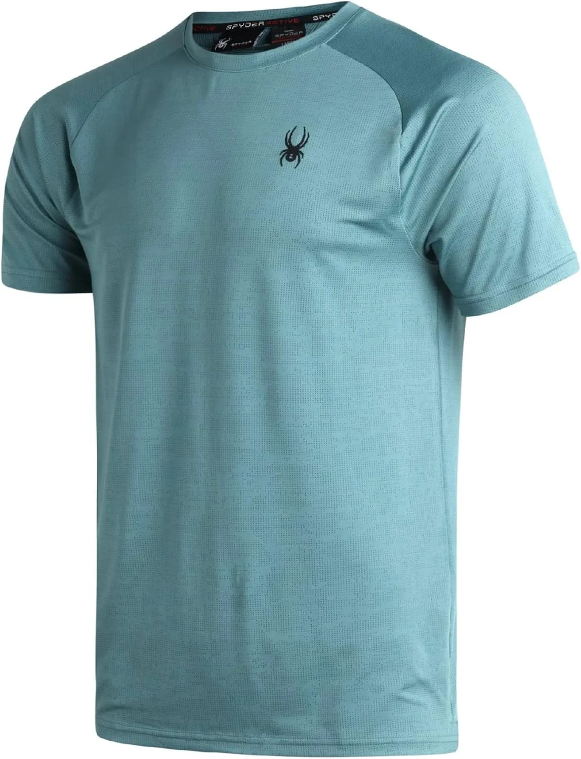 Spyder мужская футболка Active Quick Dry UPF 30 с коротким рукавом для тренировок
Spyder мужская футболка Active Quick Dry UPF 30 с коротким рукавом для тренировок