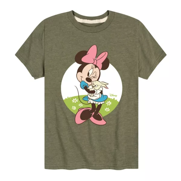 Футболка с изображением кролика Минни Маус для мальчиков 8-20 лет Disney, зеленый 
Футболка с изображением кролика Минни Маус для мальчиков 8-20 лет Disney, зеленый