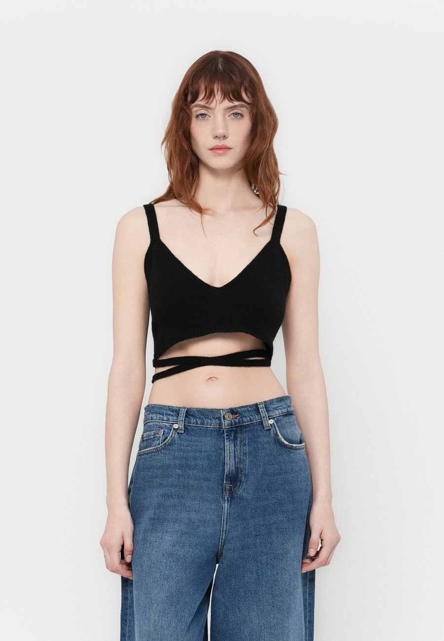 Топ pure cashmere BUSTIER, Black
Топ pure cashmere BUSTIER, Black