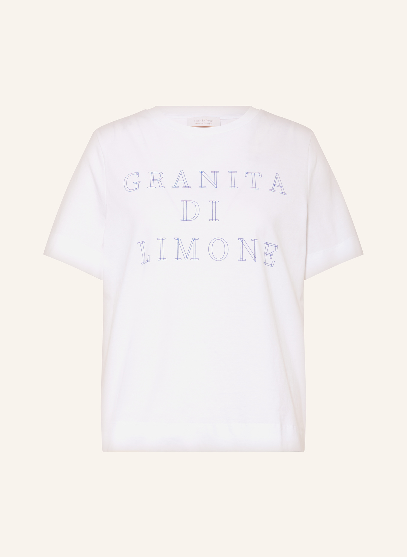 Футболка Rich & Royal, белый
Футболка Rich & Royal, белый