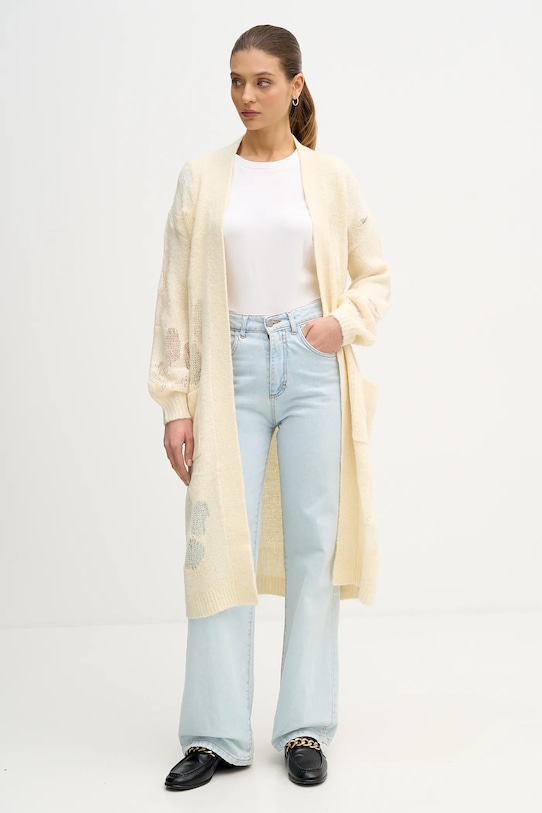 Свитер из шерстяной смеси United Colors of Benetton, бежевый
Свитер из шерстяной смеси United Colors of Benetton, бежевый