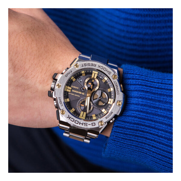 Часы CASIO G-Shock G-Steel 'Silver', черный
Часы CASIO G-Shock G-Steel 'Silver', черный