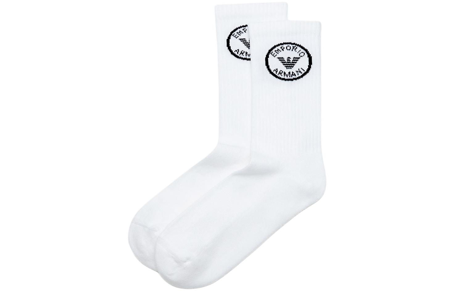 EMPORIO ARMANI Мужские носки Crew 3 пары белые
EMPORIO ARMANI Мужские носки Crew 3 пары белые