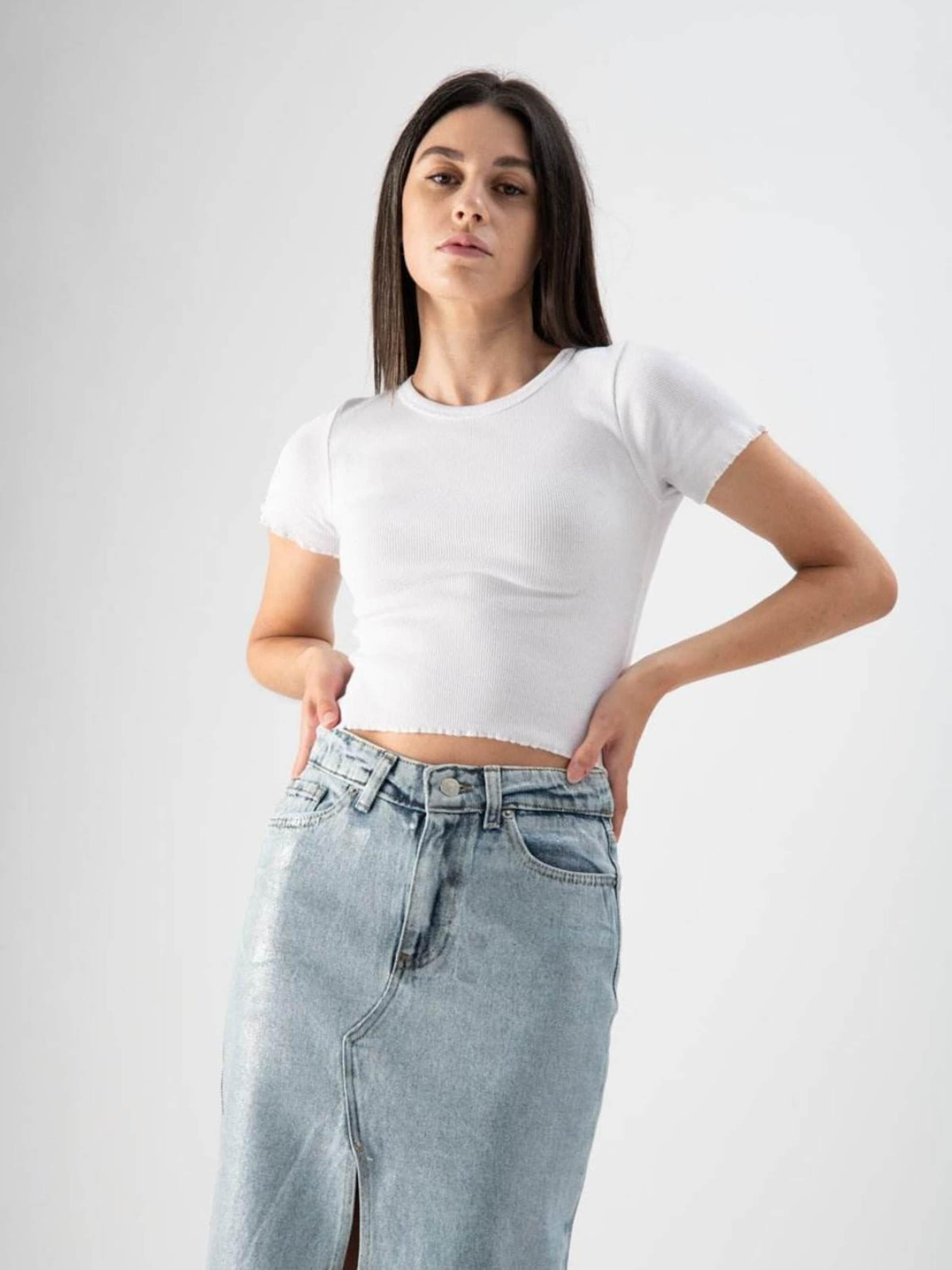 MND Футболка 'T-Shirt cropped basic' в цвете White, Белый, MND Футболка 'T-Shirt cropped basic' в цвете White
MND Футболка 'T-Shirt cropped basic' в цвете White, Белый, MND Футболка 'T-Shirt cropped basic' в цвете White