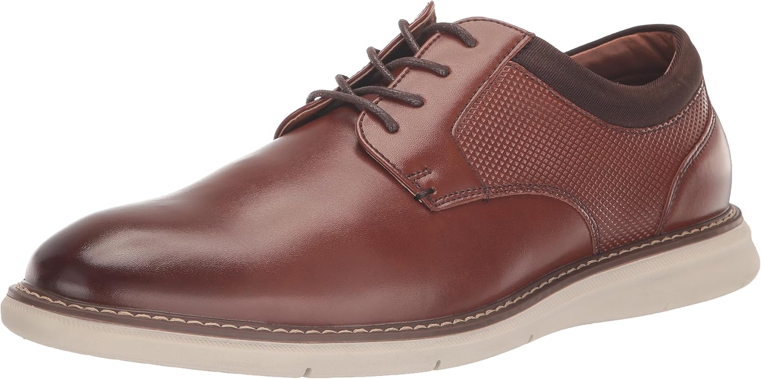 Мужские оксфорды Nunn Bush Chase с plain toe и современным шнуровкой, Cognac
Мужские оксфорды Nunn Bush Chase с plain toe и современным шнуровкой, Cognac