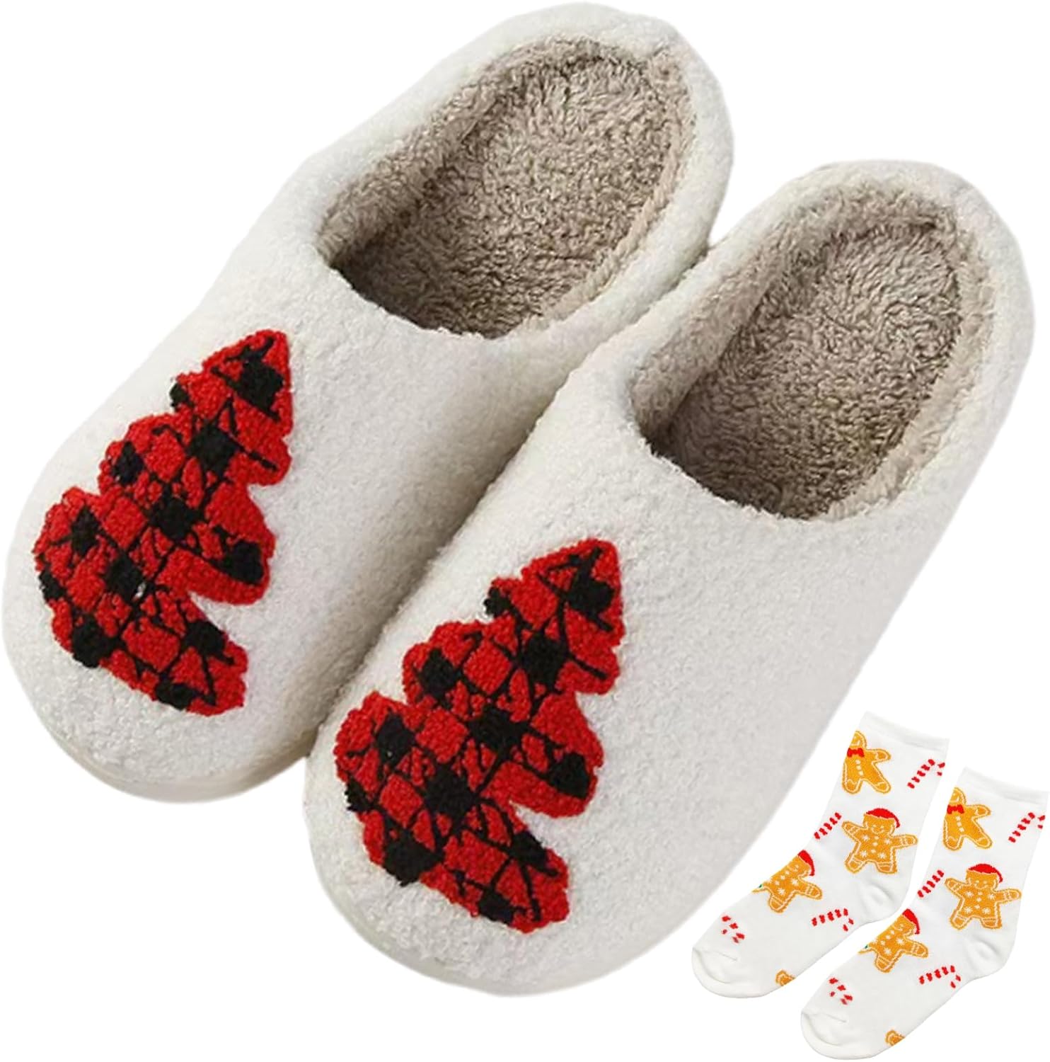 Рождественские тапочки-северные олени для женщин, пушистые, мягкие и уютные, мультяшные плюшевые тапочки для дома и улицы Focusin, красный
Рождественские тапочки-северные олени для женщин, пушистые, мягкие и уютные, мультяшные плюшевые тапочки для дома и улицы Focusin, красный